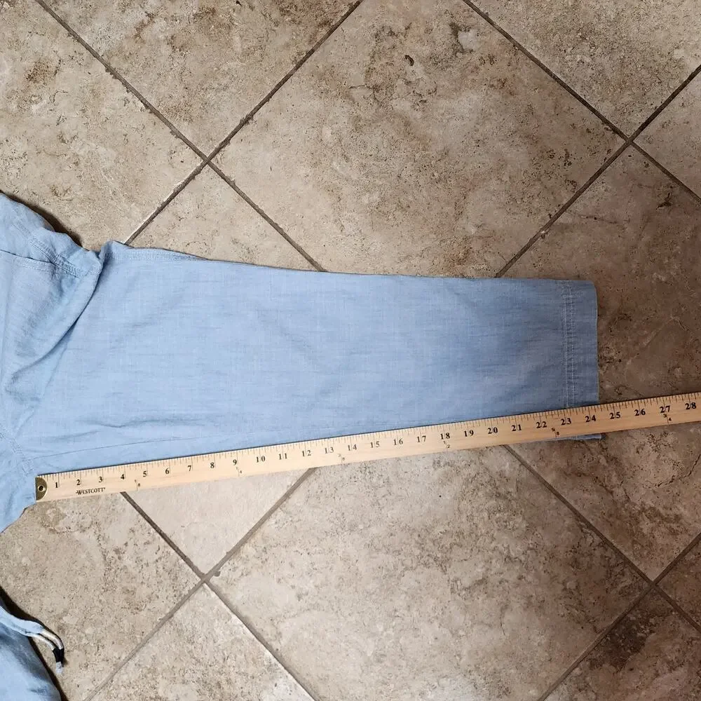 Women's J. CREW XS Reimagined Pull on Cotton Lounge Beach Pants
